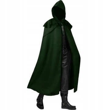 Męska peleryna z kapturem Cape Gothic,4XL