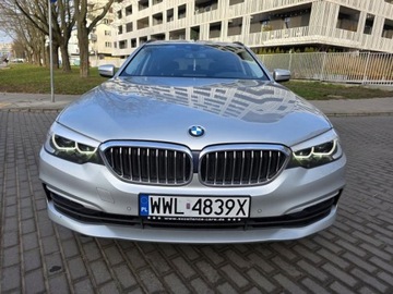 BMW Seria 5 G30-G31 Touring 520d 190KM 2019 BMW 5 Touring (G31) 2.0l diesel 190KM * Bezwypadkowy * Serwisowany, zdjęcie 1