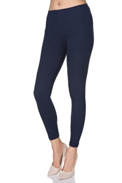 LEGGINSY DŁUGIE MIX KOLORÓW BAWEŁNIANE FULL S