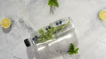Стеклянная бутылка SodaStream Duo 1л для посудомоечной машины.
