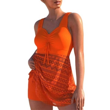 DWUCZĘŚCIOWY STÓJ KĄPIELOWY BIKINI Z KORONKA