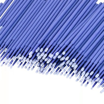 ПРОФЕССИОНАЛЬНЫЕ МИКРОЩЕТКИ КИСТОЧКИ-ПАЛКИ 2,5 ММ 100 ШТ.