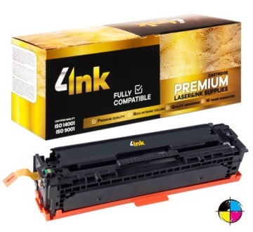 4x Toner 4INK Canon CRG-731 Cmyk Komplet