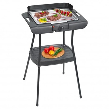 GRILL ELEKTRYCZNY STOJĄCY CLATRONIC BQS 3508