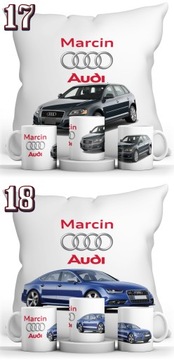 КОМПЛЕКТ КРУЖКА + ПОДУШКИ AUDI