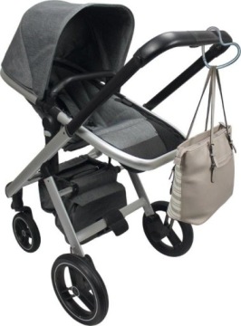 Крючок для тележки для покупок сердце матовый синий