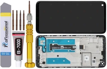 MOTOROLA MOTO G8 XT2045 WYŚWIETLACZ LCD RAMKA