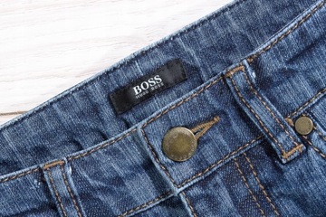 HUGO BOSS SPODNIE JEANSY 29/34