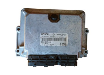 Komputer Fiat Stilo 1.9 55191546 0281011799 WYZEROWANY CZYSTY WYLOGOWANY