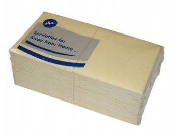Serwetki szampan aha 1w 33cm 500szt. catering