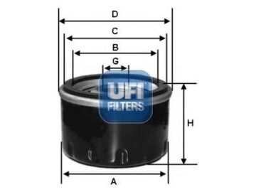 FILTR OLEJE FIAT BARCHETTA 1.7 95-05 BRAVA 95-01 BRAVO I