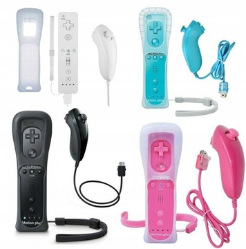 Для пульта дистанционного управления Motion Plus Nintendo Wii 2in1