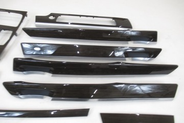 Listwy ozdobne dekory BMW F01 EUROPA drewno chrom