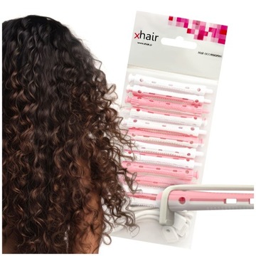 CATZY BALLERINA ZESTAW do trwałej ondulacji włosów z wałkami papierkami