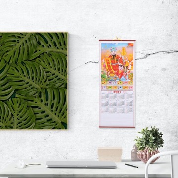 Подвесной ежегодный настенный офисный ежемесячный календарь