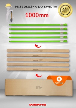 Удлинитель для дрели - 5 x 100 см - линия ECO-Werhe