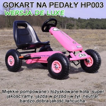 САМЫЙ НОВЫЙ БОЛЬШОЙ GOKART 003 - НАДУВАННЫЕ КОЛЕСА ХИТ JA