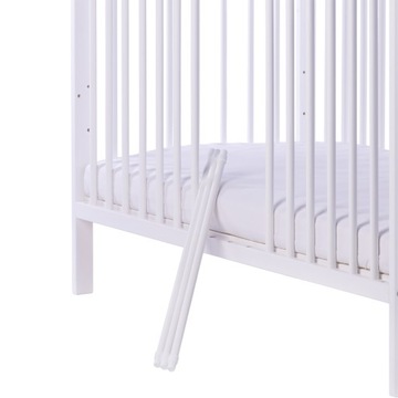деревянная кровать с диваном 2в1 DREWEX BIANCO DELUX белый 120x60