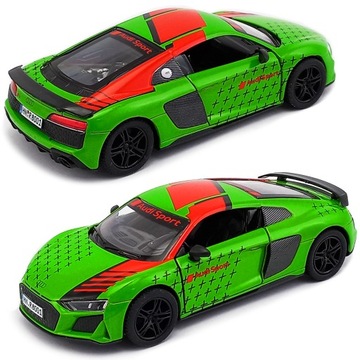 МЕТАЛЛ АВТОМОБИЛЬ AUDI R8 2020 МЕТАЛЛ АВТОМОБИЛЬ МЕТАЛЛ МОДЕЛЬ KINSMART 1 36