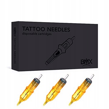 10X 5RM CARTRIDGE, KARTRIDŻ IGŁA, IGŁY DO TATUAŻU / TATUAŻY 0,35