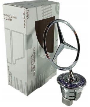MERCEDES ЭМБЛЕМА ЗВЕЗДА НА КАПОТЕ ХРОМ W123 W124 W126 190 W201