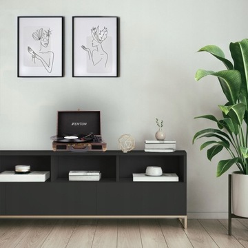 Преобразователь проигрывателя Bluetooth-проигрывателя USB AUX Fenton+ VINYL