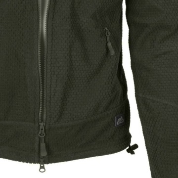 Толстовка Helikon ALPHA TACTICAL — Grid Fleece — оливково-зеленый XL