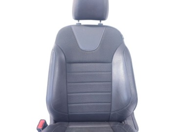 СИДЕНИЕ ПЕРЕДНЕЕ ЛЕВОЕ FORD KUGA MK2 2012-2016 ПОЛОВИНА КОЖИ