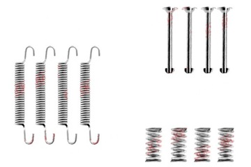 QUICK BRAKE 031665 КОМПЛЕКТ ТОРМОЗА В СБОРЕ - КОЛОДКИ OPEL OMEGA KPL QUICK