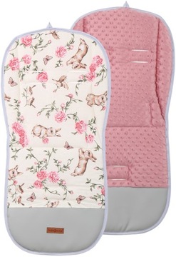 WKŁADKA DO WÓZKA SPACERÓWKI DWUSTRONNA PREMIUM BABYMAM