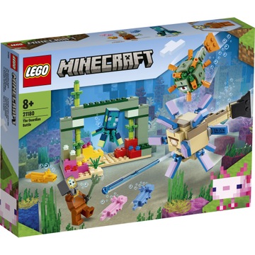 LEGO MINECRAFT 21180 - WALKA ZE STRAŻNIKAMI