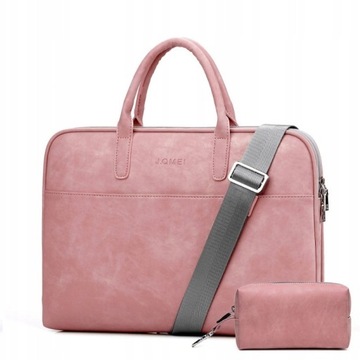 Torba damska JQ Camilla na laptopa 15,6 etui róż