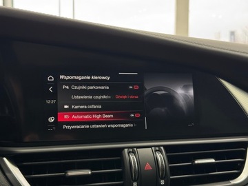 Alfa Romeo Giulia II Sedan Facelifting 2023 2.0 GME Turbo 280KM 2024 Alfa Romeo Giulia Q4 Veloce / Harman/kardon / Szyb, zdjęcie 30