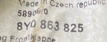 AUDI A3 8Y TLUMENÍ KAPOTY 8Y0863825