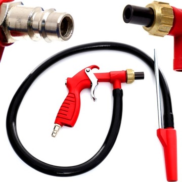 PISTOLET DO PIASKOWANIA Z WĘŻEM PIASKARKA WĄŻ 1/4' KRAFT PROFESIONAL