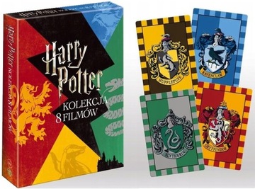 HARRY POTTER. PEŁNA KOLEKCJA 8 FILMÓW [8DVD]+KARTY