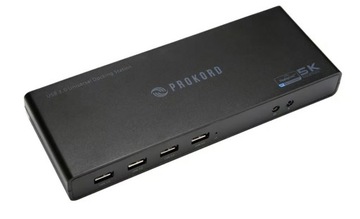 УНИВЕРСАЛЬНАЯ ДОК-СТАНЦИЯ PROKORD USB-C DUAL 4K UG69PD1 + блок питания
