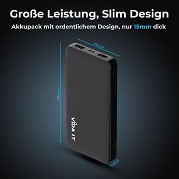 Портативный аккумулятор Vida IT vDuo Power Bank 10000 мАч
