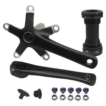 Mechanizm korbowy do rowerów górskich, korba 152 mm i suport