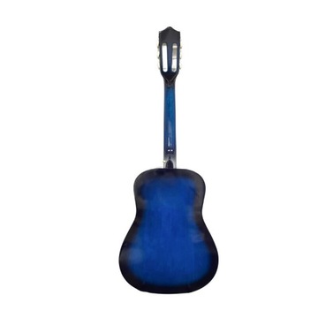 Gitara klasyczna 4/4 do nauki zestaw kostki pasek struny pokrowiec akordy