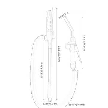 Топливный насос Электрический ручной насос для перекачки жидкости в масло,