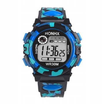 Children Sport Watch Camouflage Military Digital