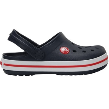 Chodaki dla dzieci Crocs Kids Toddler Crocband Clog czerwono-granatowe 2070