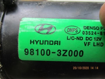 HYUNDAI MOTOREK STĚRAČE MOTOR I40 OE 98100-3Z000
