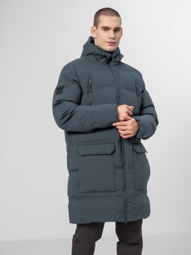 PARKA PUCHOWA męska płaszcz 4F KURTKA KUMP010 XL