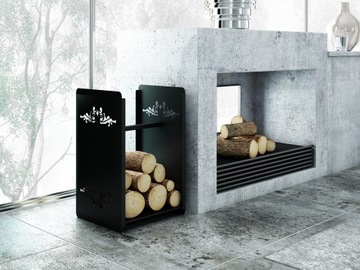 Подставка для корзины для дров