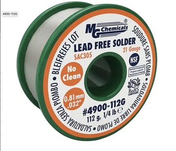 Cyna bezołowiowa SAC305 No Clean 4900 MG Chemicals