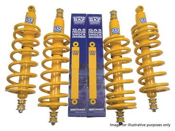 ZESTAW ZAWIESZENIA SUPER GAZ - RRC DISCOVERY DEFENDER 90 +40MM HEAVY LOAD