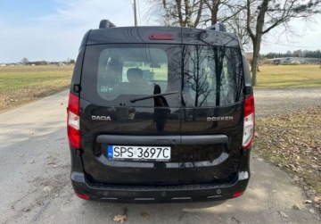 Dacia Dokker Mikrovan Facelifting 1.6 SCe 102KM 2018 Dacia Dokker LPG. Navi kamera pdc grzane fotele bezwypadkowy mozliwa zami, zdjęcie 7