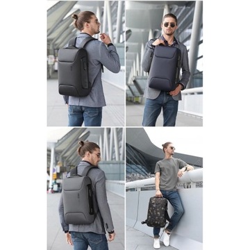 РЮКЗАК BANGE city для НОУТБУКА 15,6 USB, модный, противоугонный, водонепроницаемый